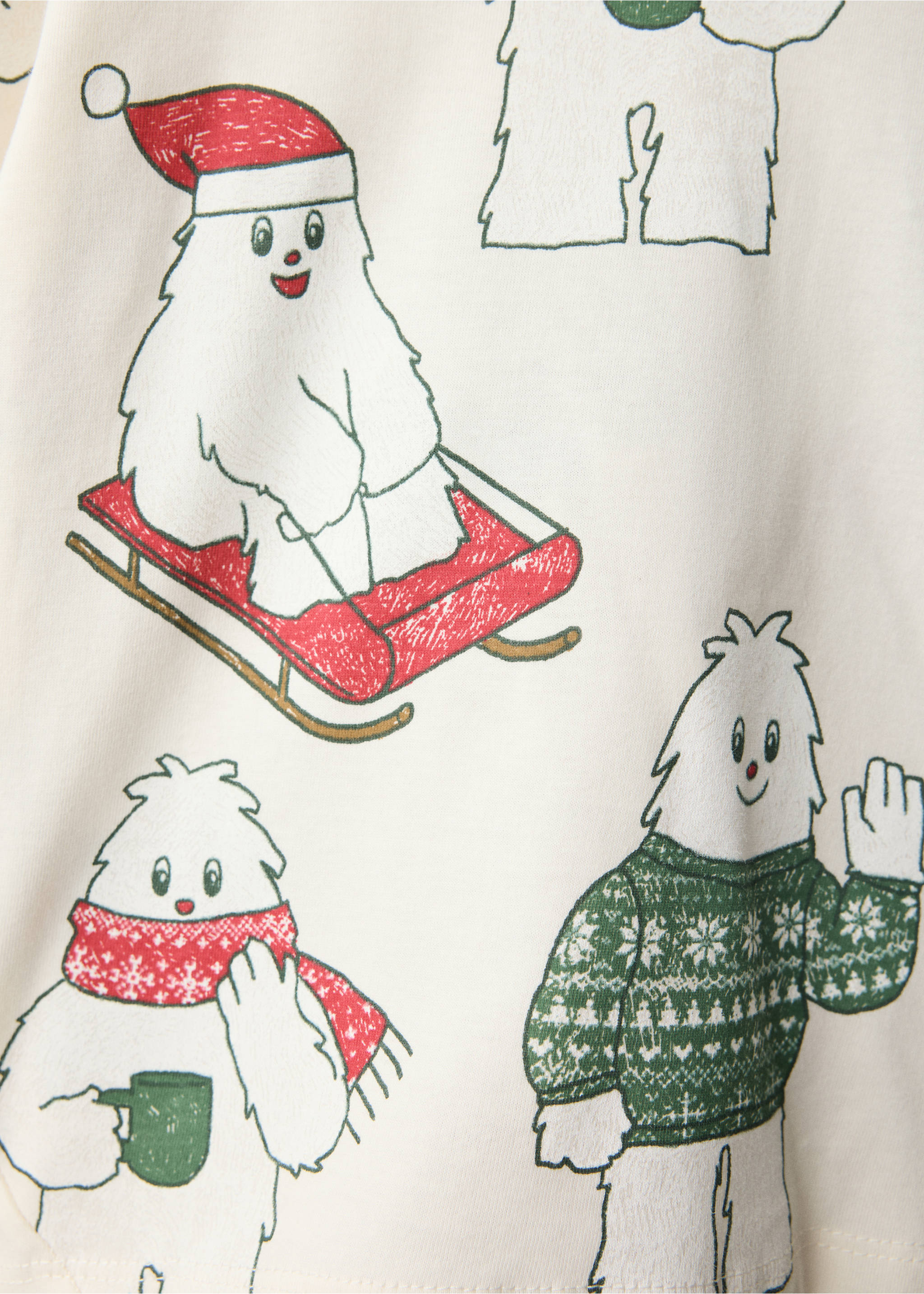 PYJAMA PIJAYET - Details of the article 0, Off White. Ref: 37069209-00.