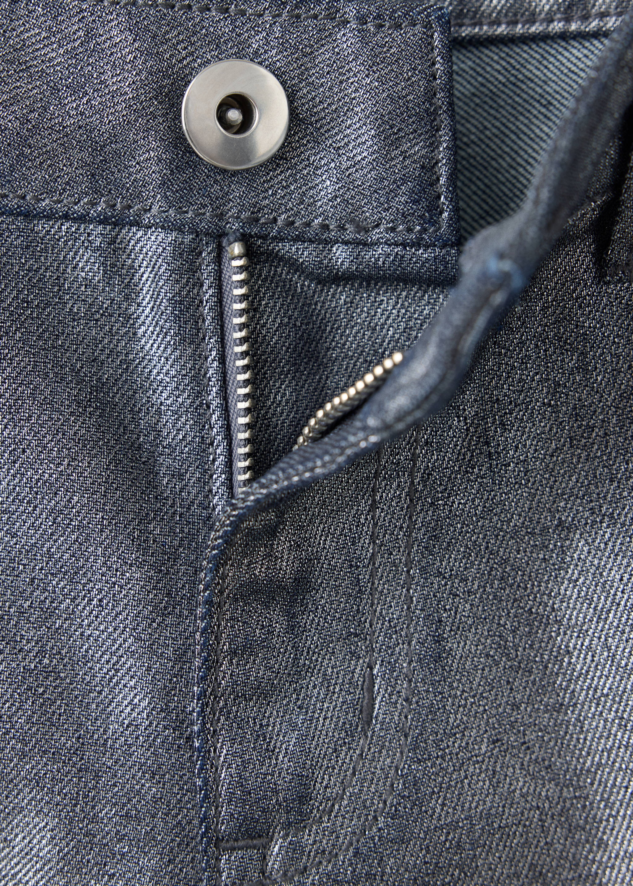 Jean wide leg métallisé - Détail de l'article 8