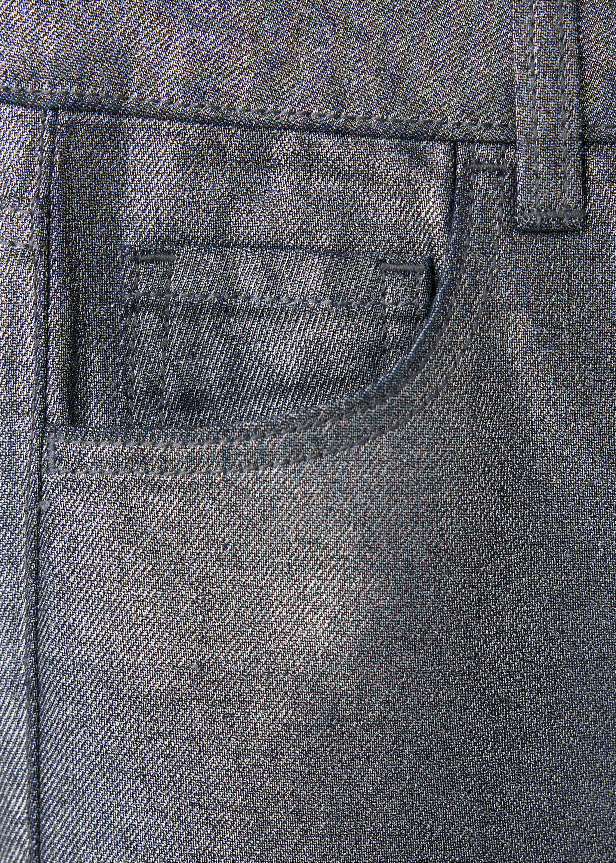 Jean wide leg métallisé - Détail de l'article 0, Argent. Ref: 37069211-00.