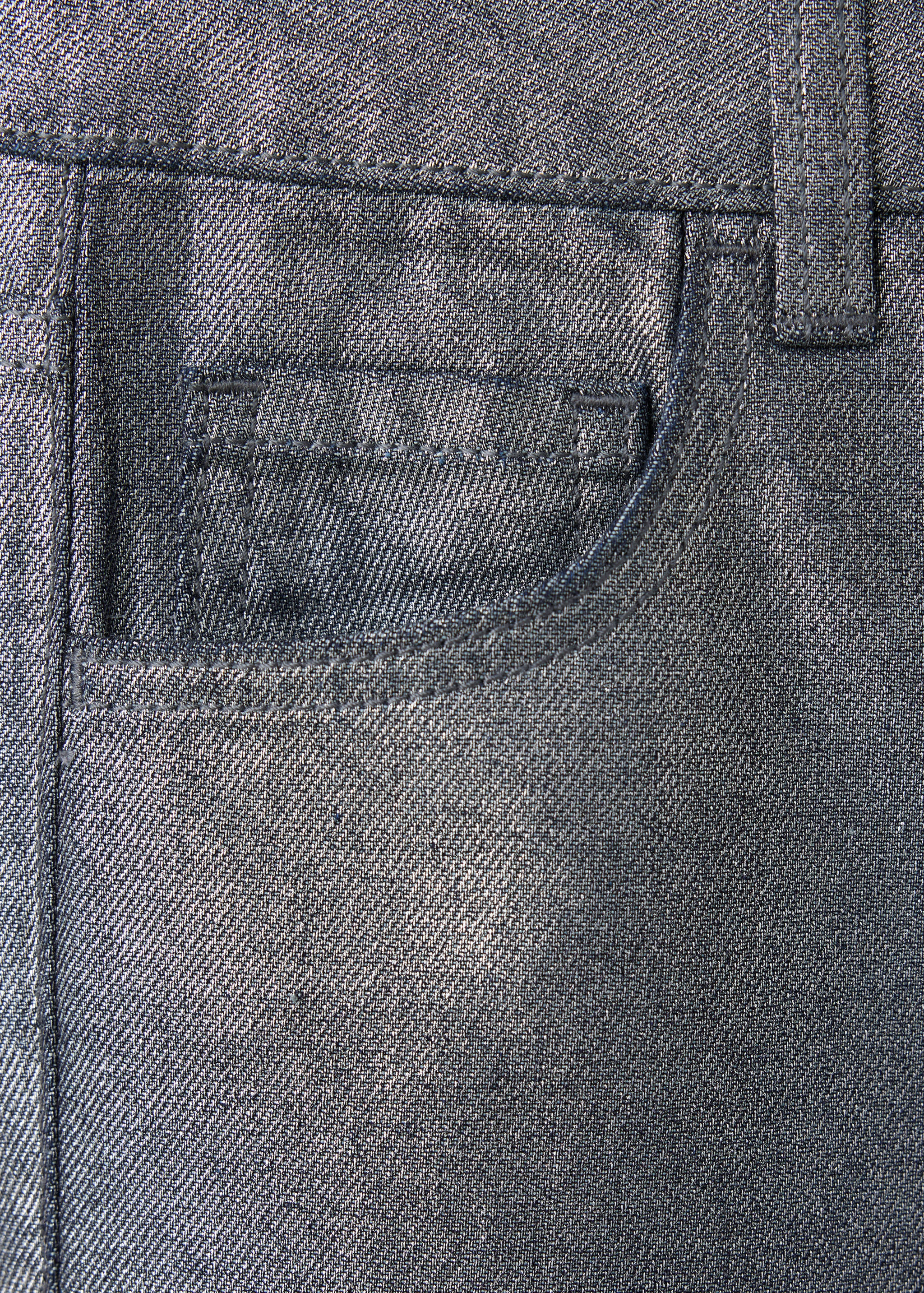 Jean wide leg métallisé - Détail de l'article 0
