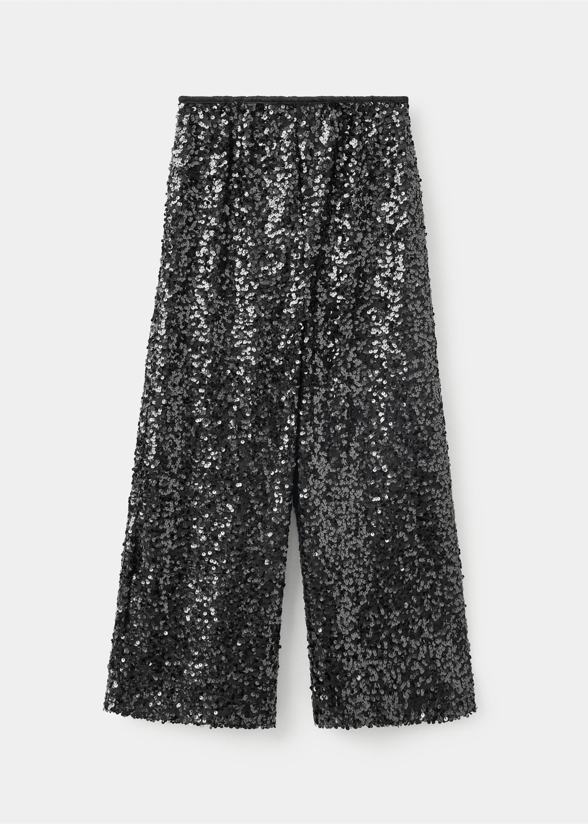 TROUSERS GALASET - Reverse of the article, Black. Ref: 37069212-00.