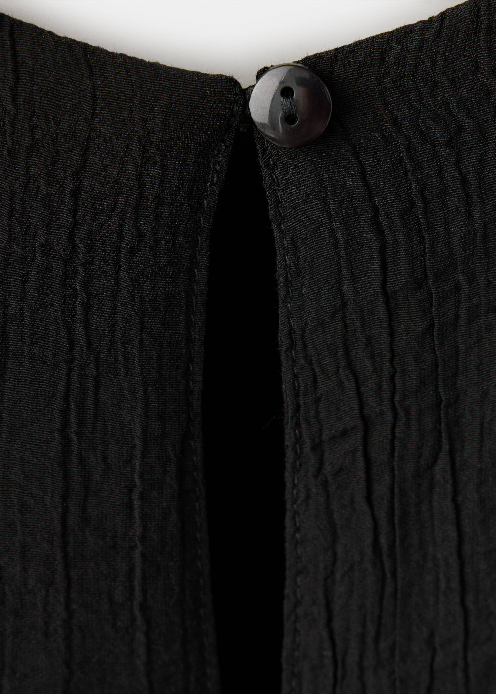 DRESS CUENTI - Details of the article 8, Black. Ref: 37069227-00.