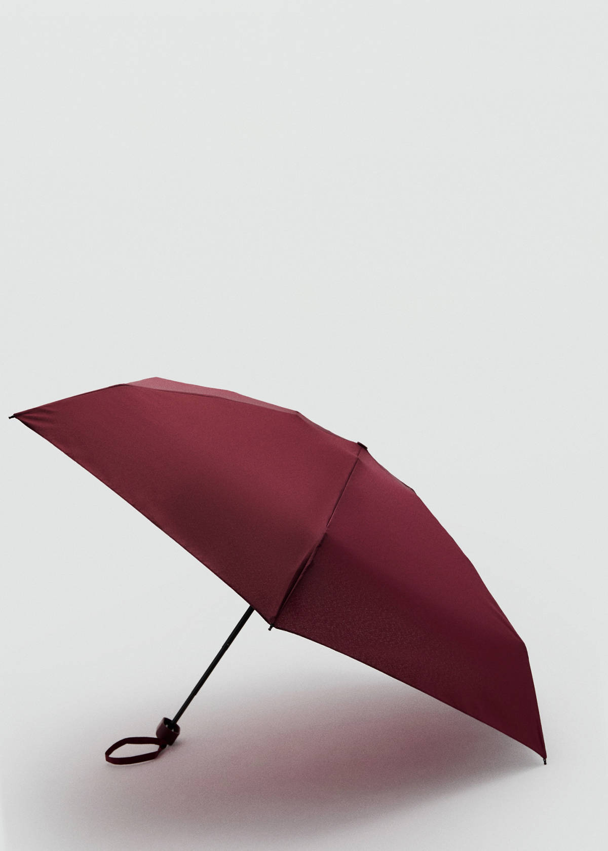 Mini folding umbrella — Burgundy