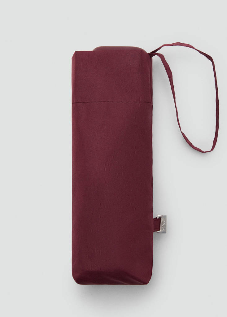 Mini folding umbrella — Burgundy