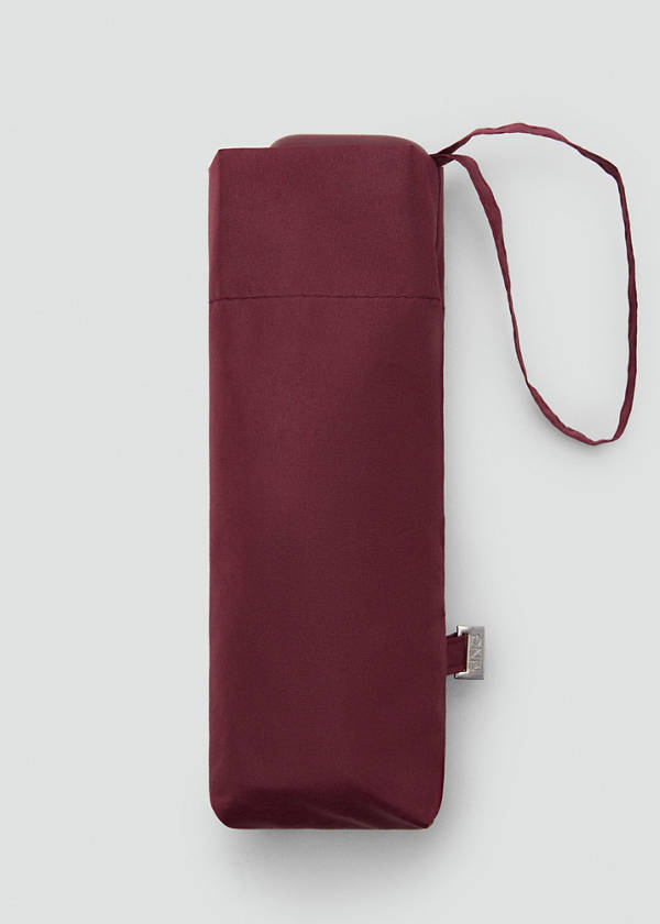 Mini folding umbrella — Burgundy