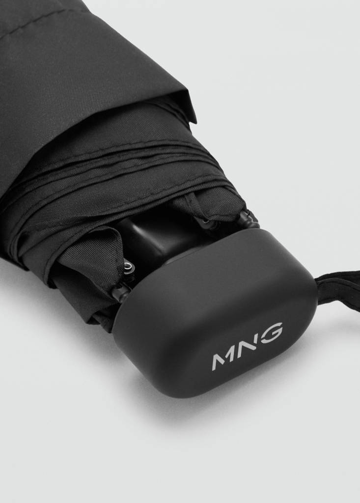 Mini folding umbrella — Black