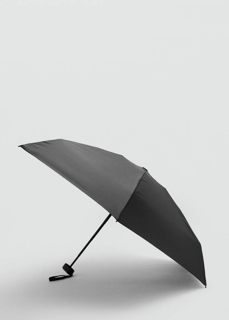 Mini folding umbrella — Black