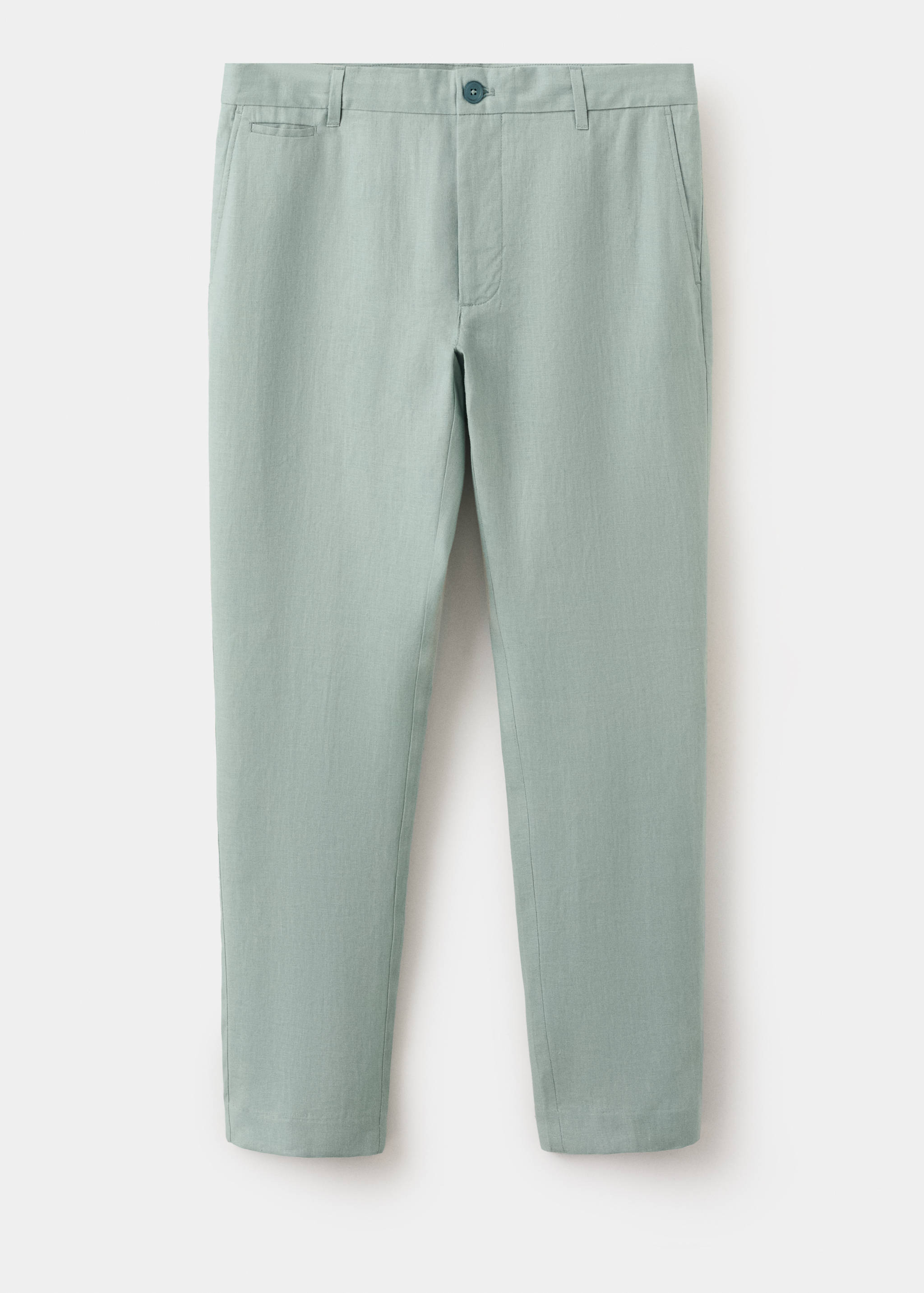 Pantalon 100 % lin slim fit - Article sans modèle