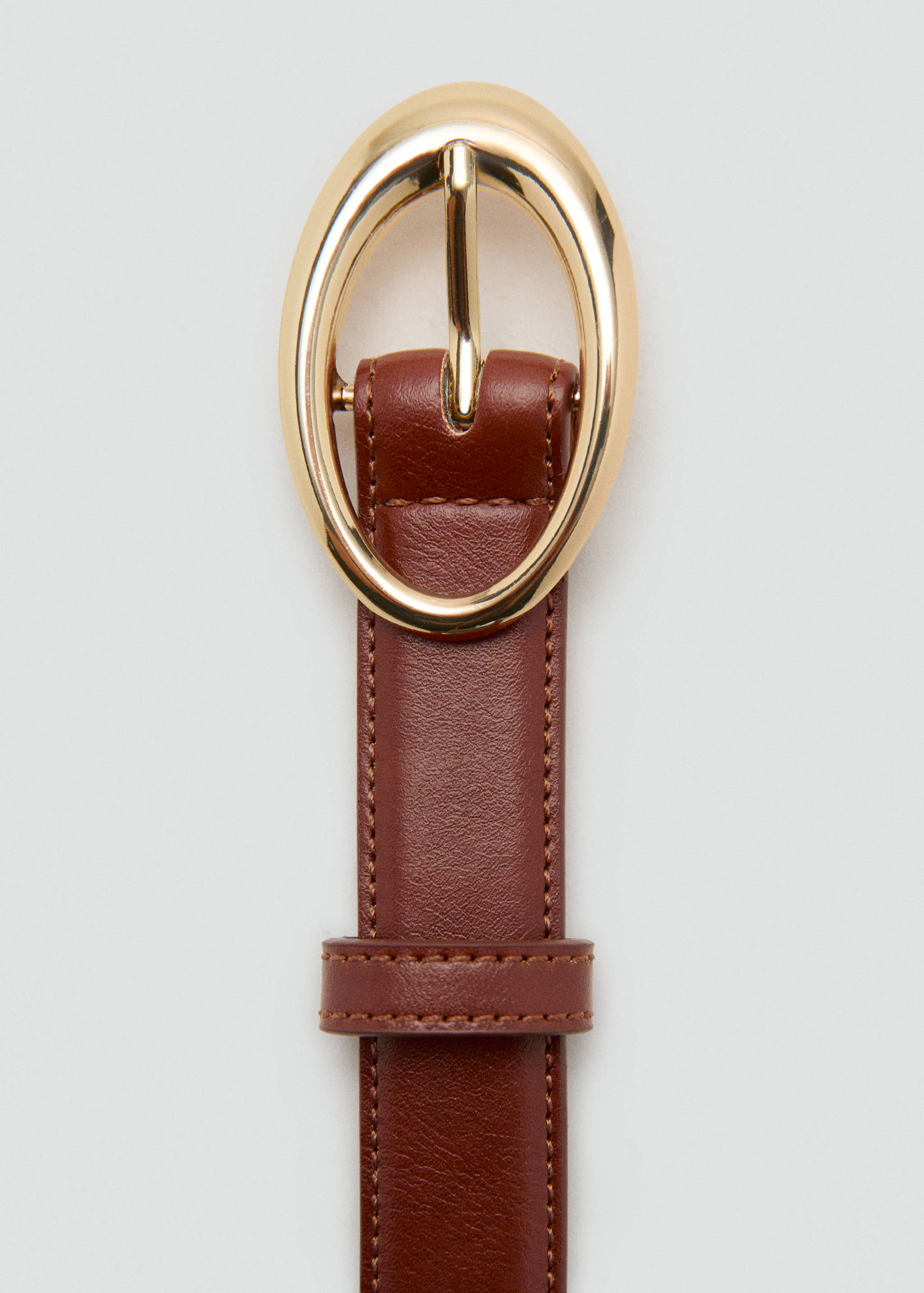 Oval buckle belt - Details of the article 1