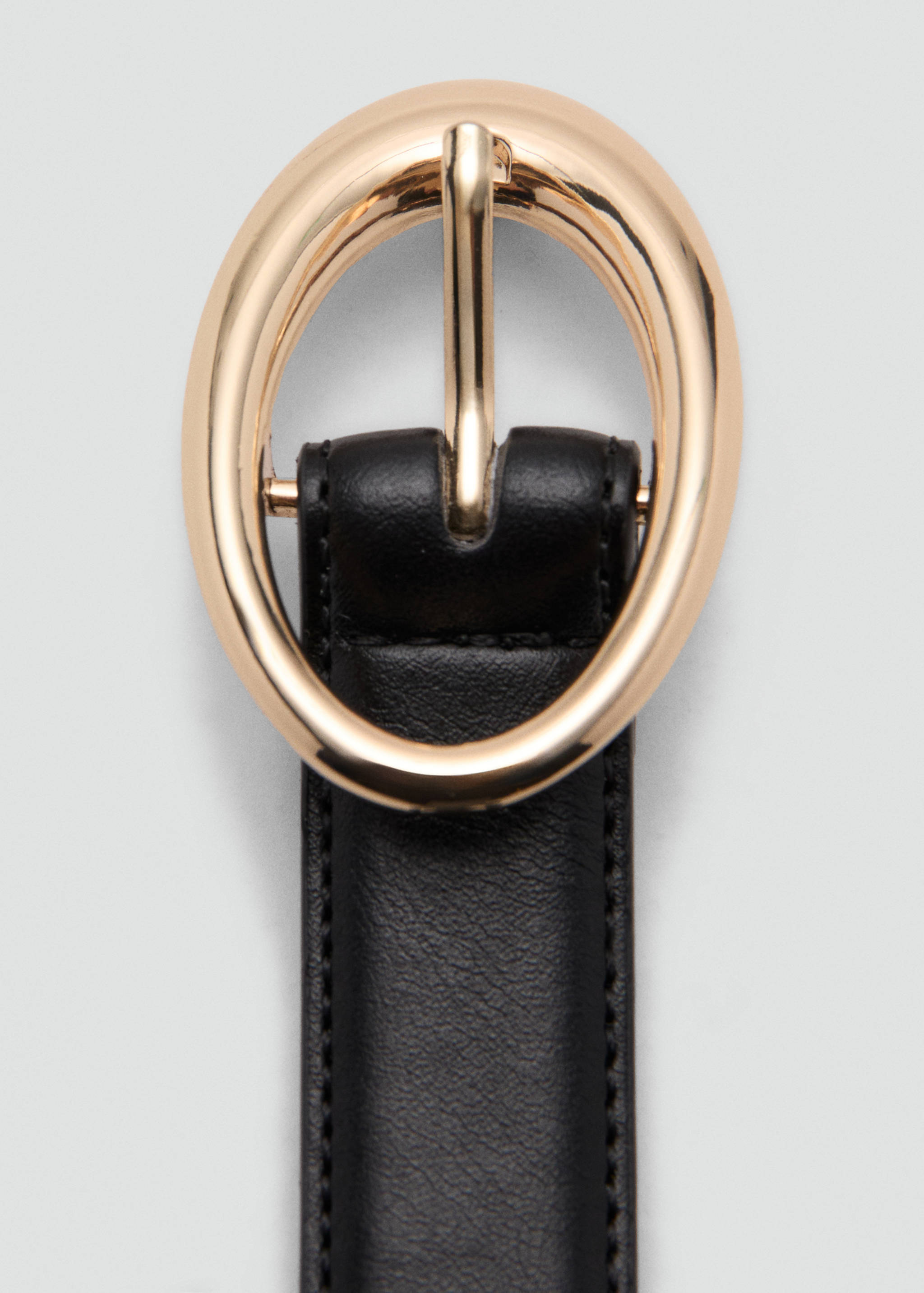 Oval buckle belt - Details of the article 1