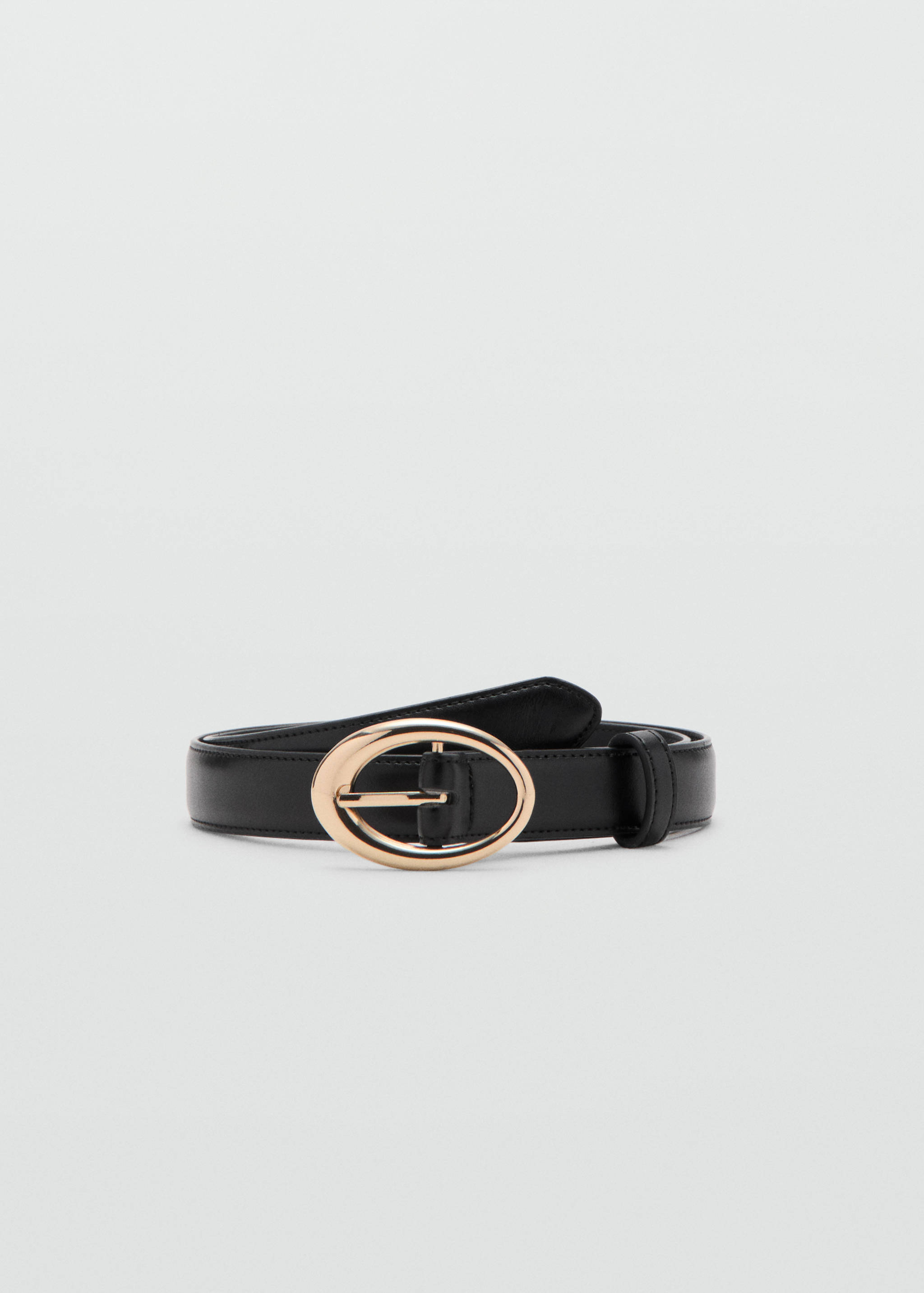 Oval buckle belt - Article without model