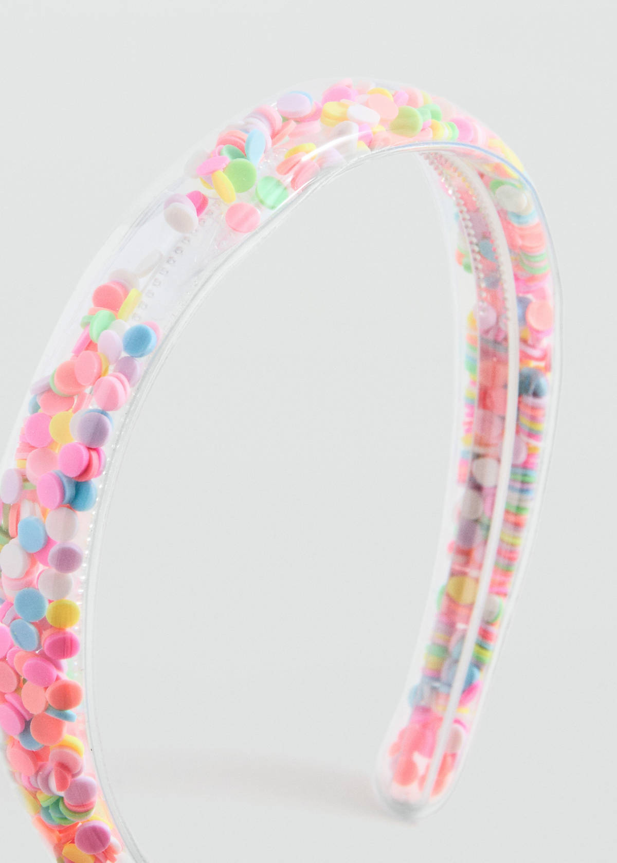 Confetti headband — Pink