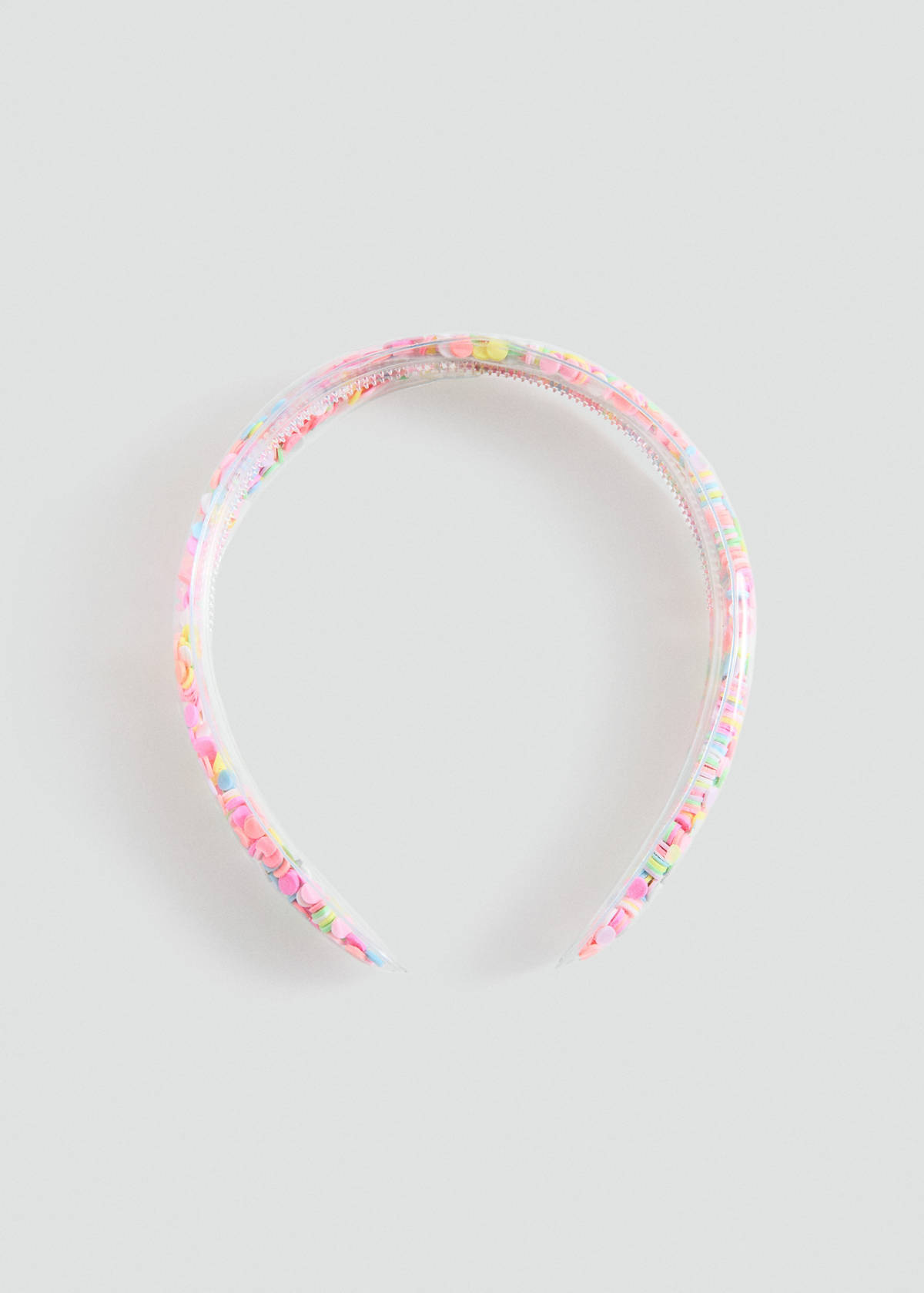 Confetti headband — Pink