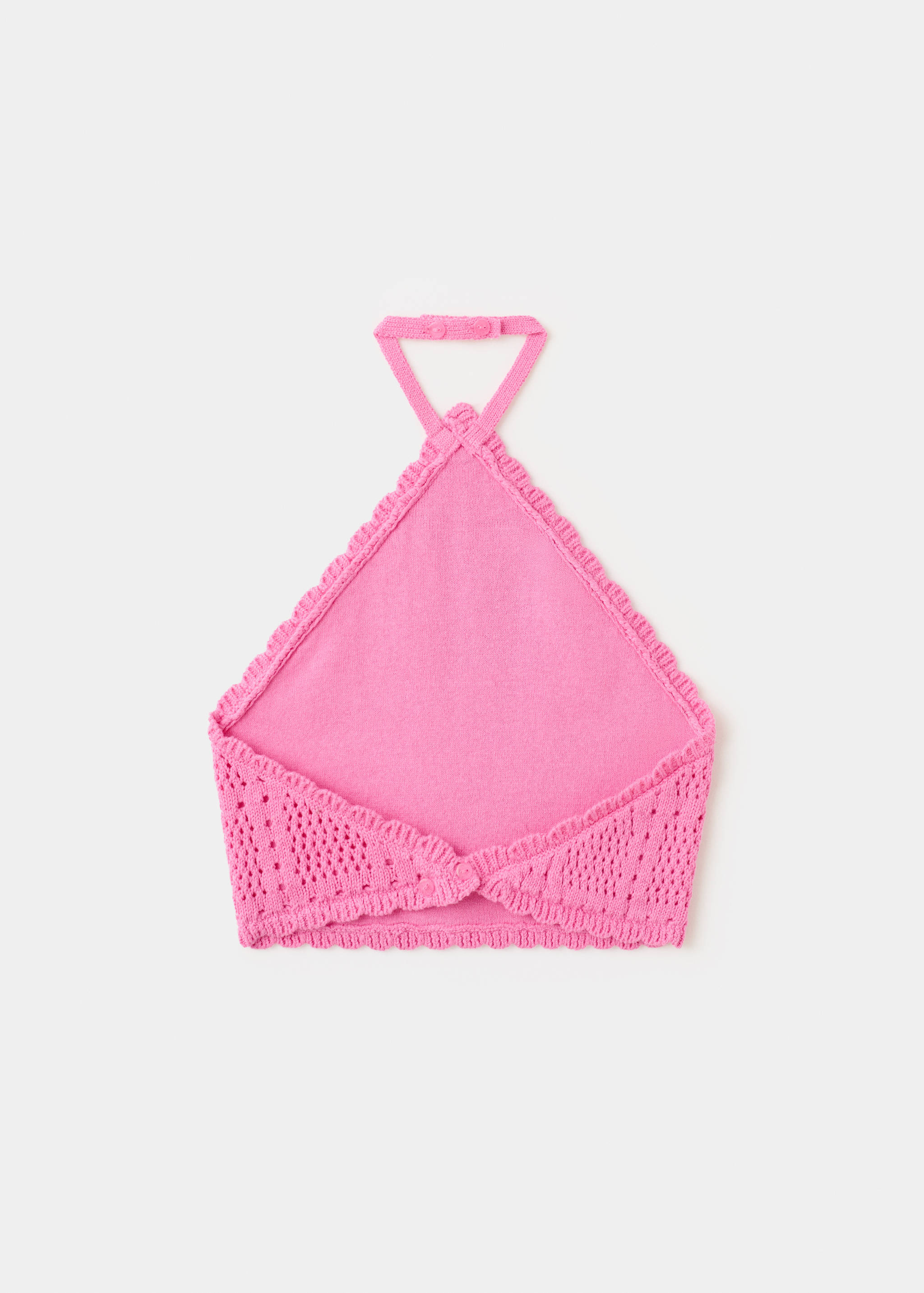 Top crochet emmanchures américaines - Verso de l’article