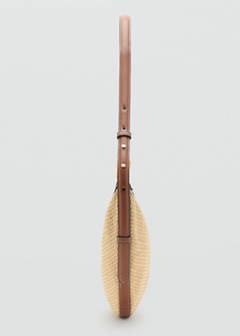 Textured shoulder bag — Leather 3