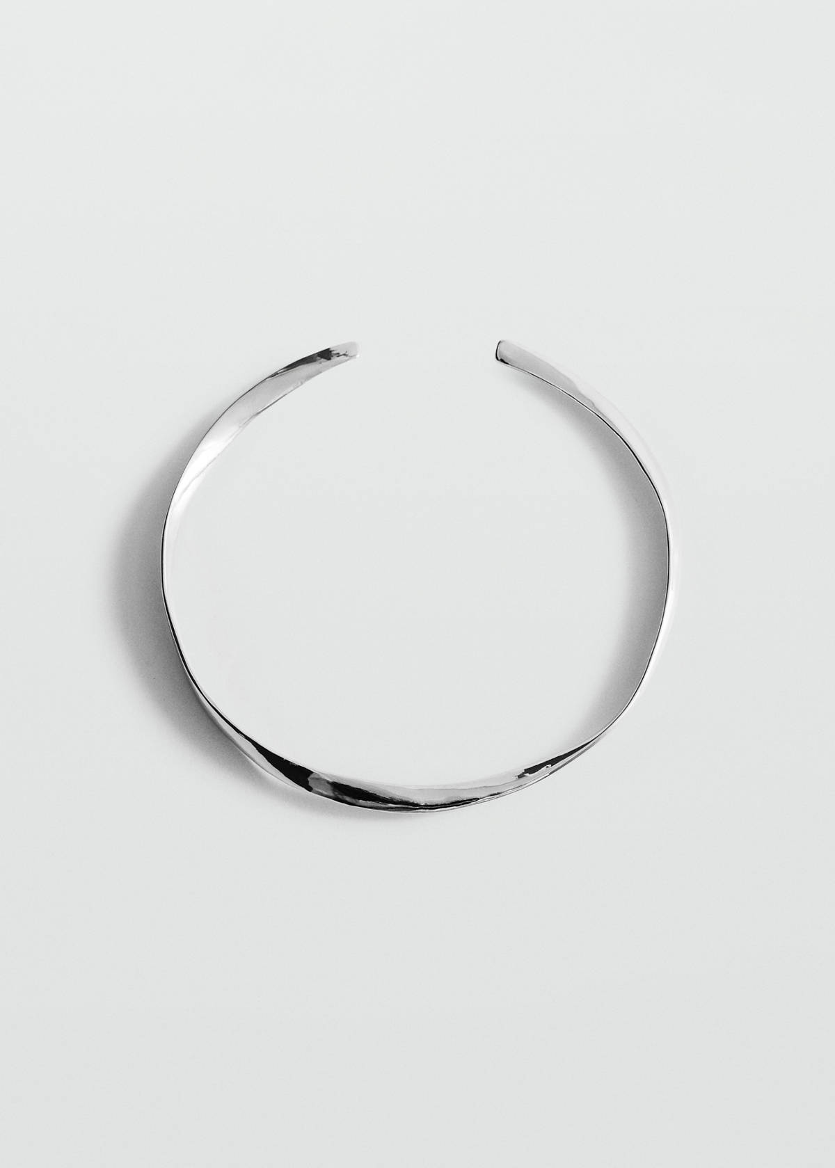 Rigid choker — Silver