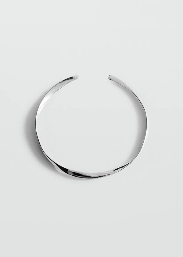 Rigid choker — Silver