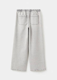 Straight-leg jeans with elasticated waistband — Denim Grey 5