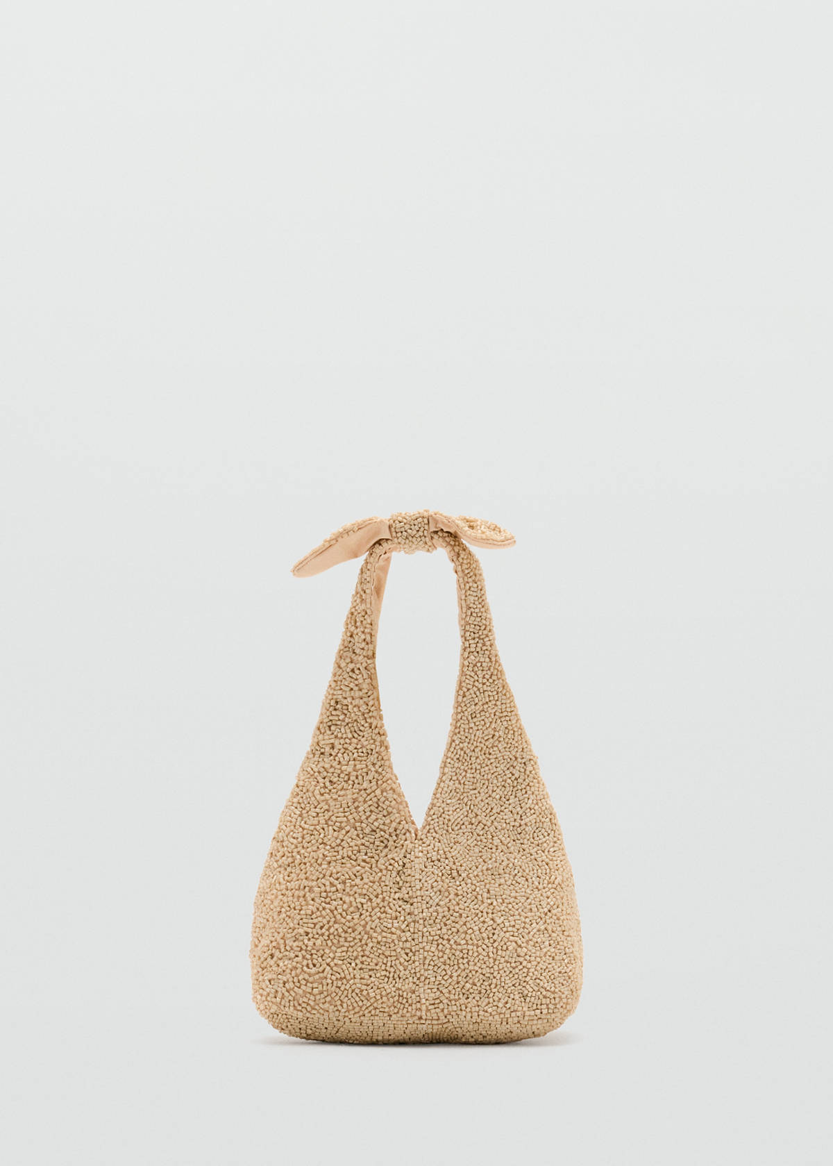Beaded clutch bag — Off White