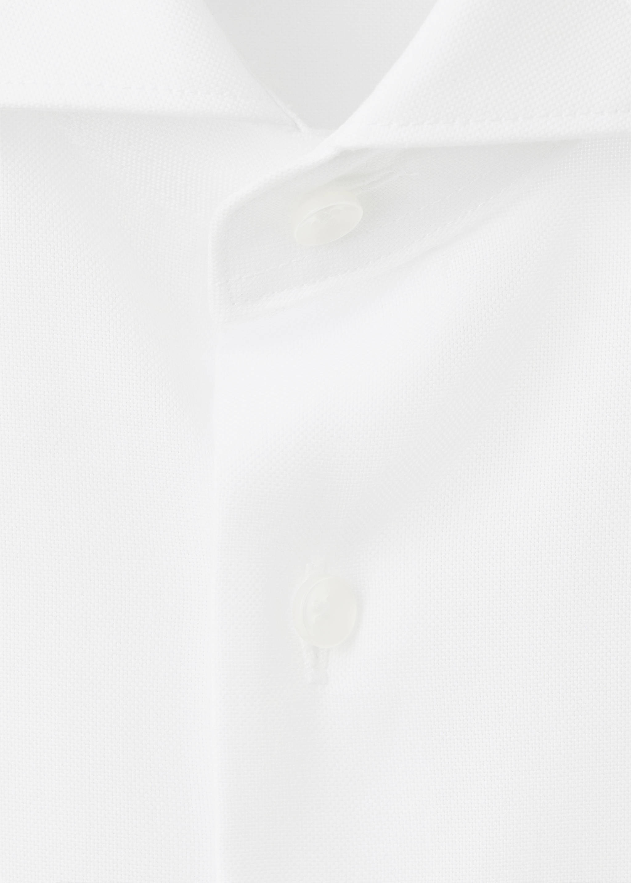 100% cotton slim-fit suit shirt - Details of the article 8