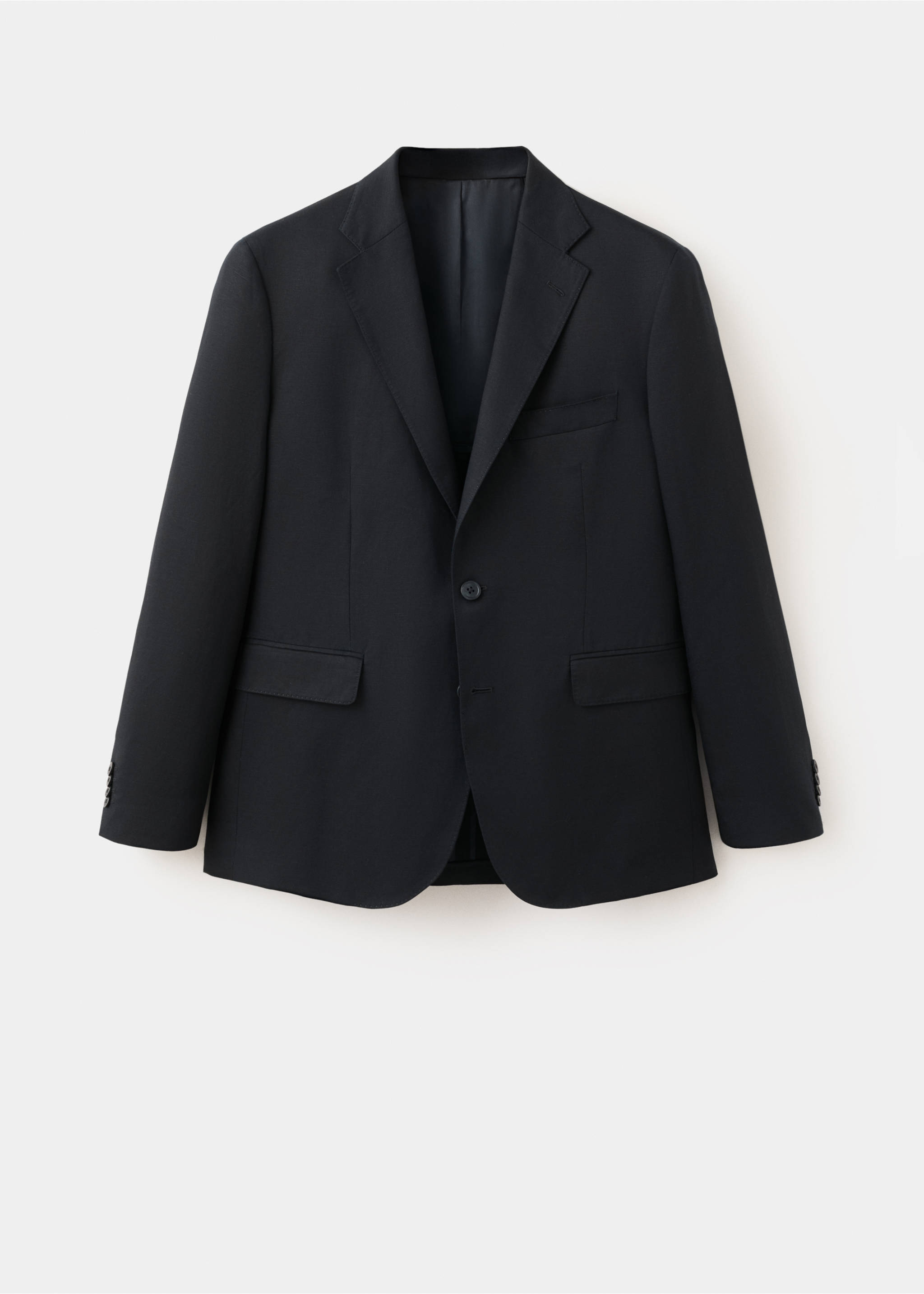 Amalfi slim fit suit jacket - Article without model, Navy. Ref: 37071357-02.