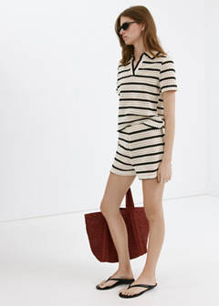 Striped crochet shorts — Off White 2