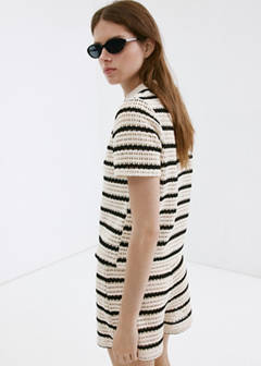 Striped crochet shorts — Off White 3