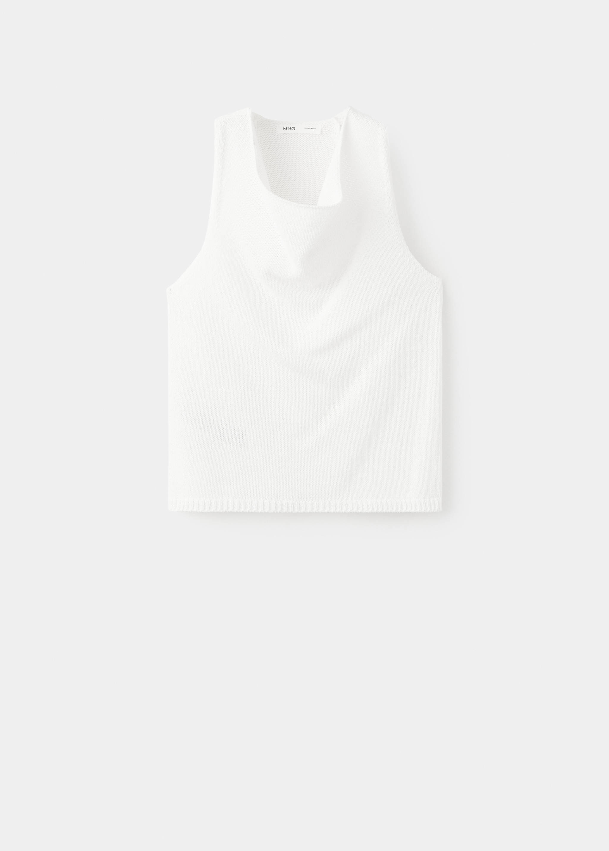 Knit strap top - Article without model