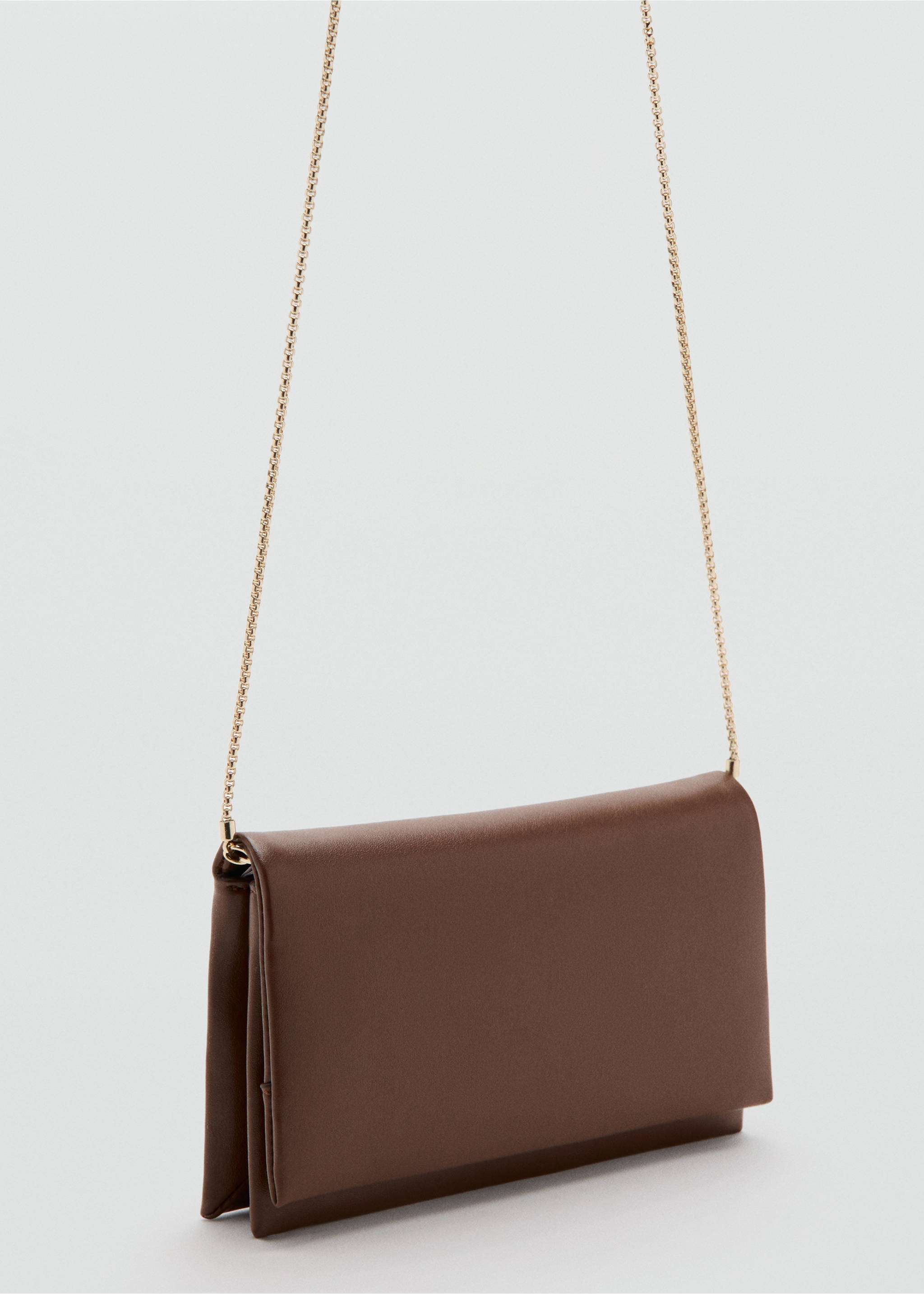 Small crossbody bag - Medium plane, Chocolate. Ref: 37071362-00.