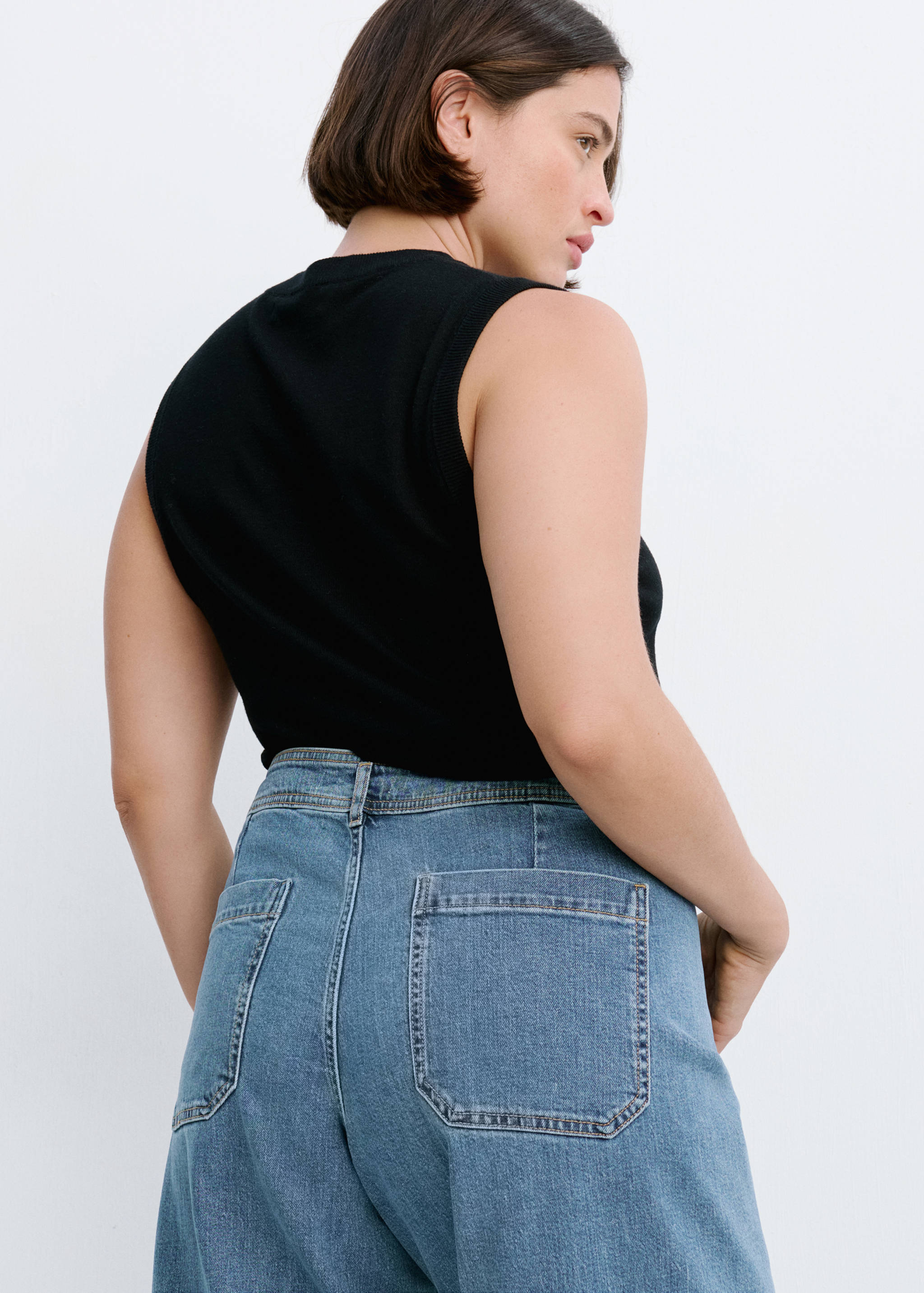 Jean large taille haute - Détail de l'article 4