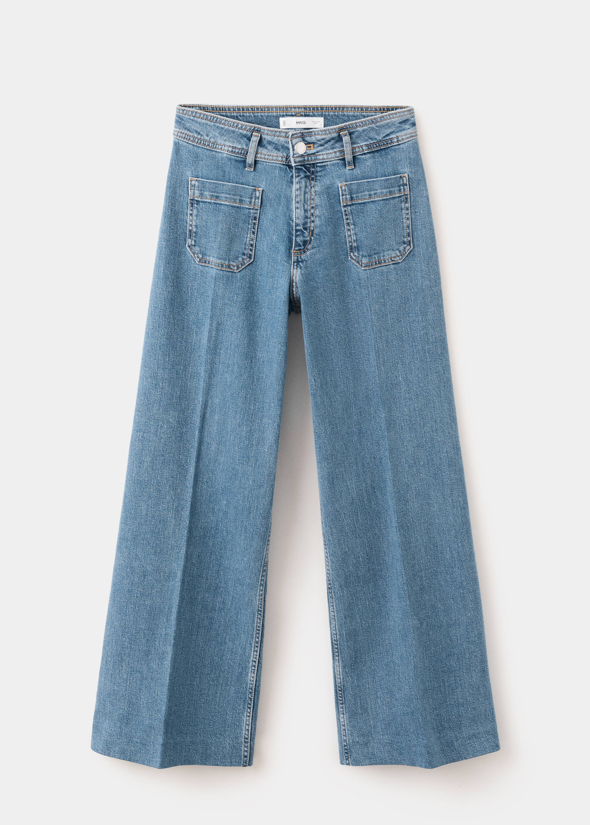 Jean large taille haute - Article sans modèle