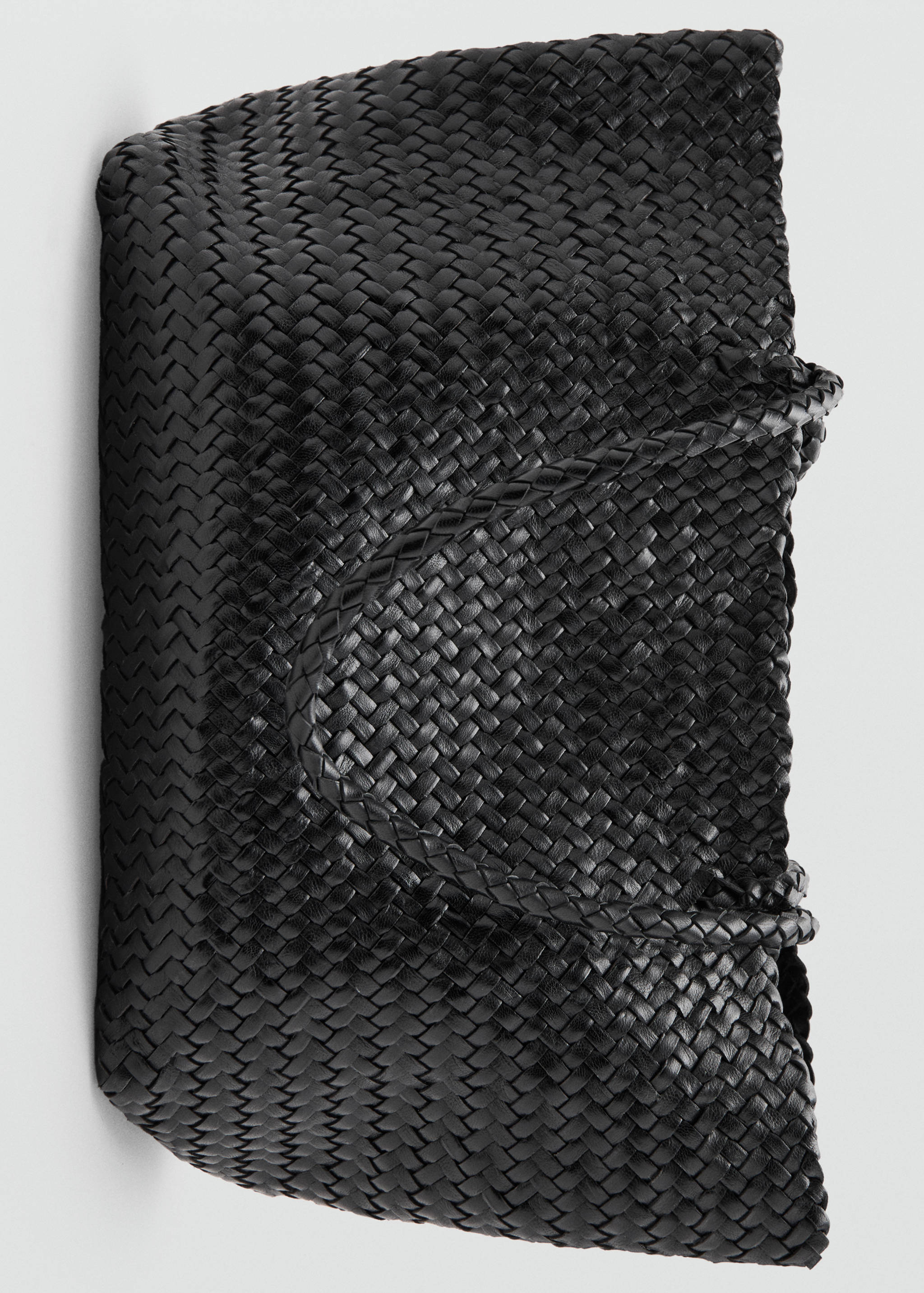 Braided leather shopper bag - Detail van het artikel 2