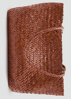 Braided leather shopper bag — Leather 4