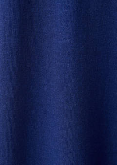 Straight-fit trousers with elastic waist — Vibrant blue 8