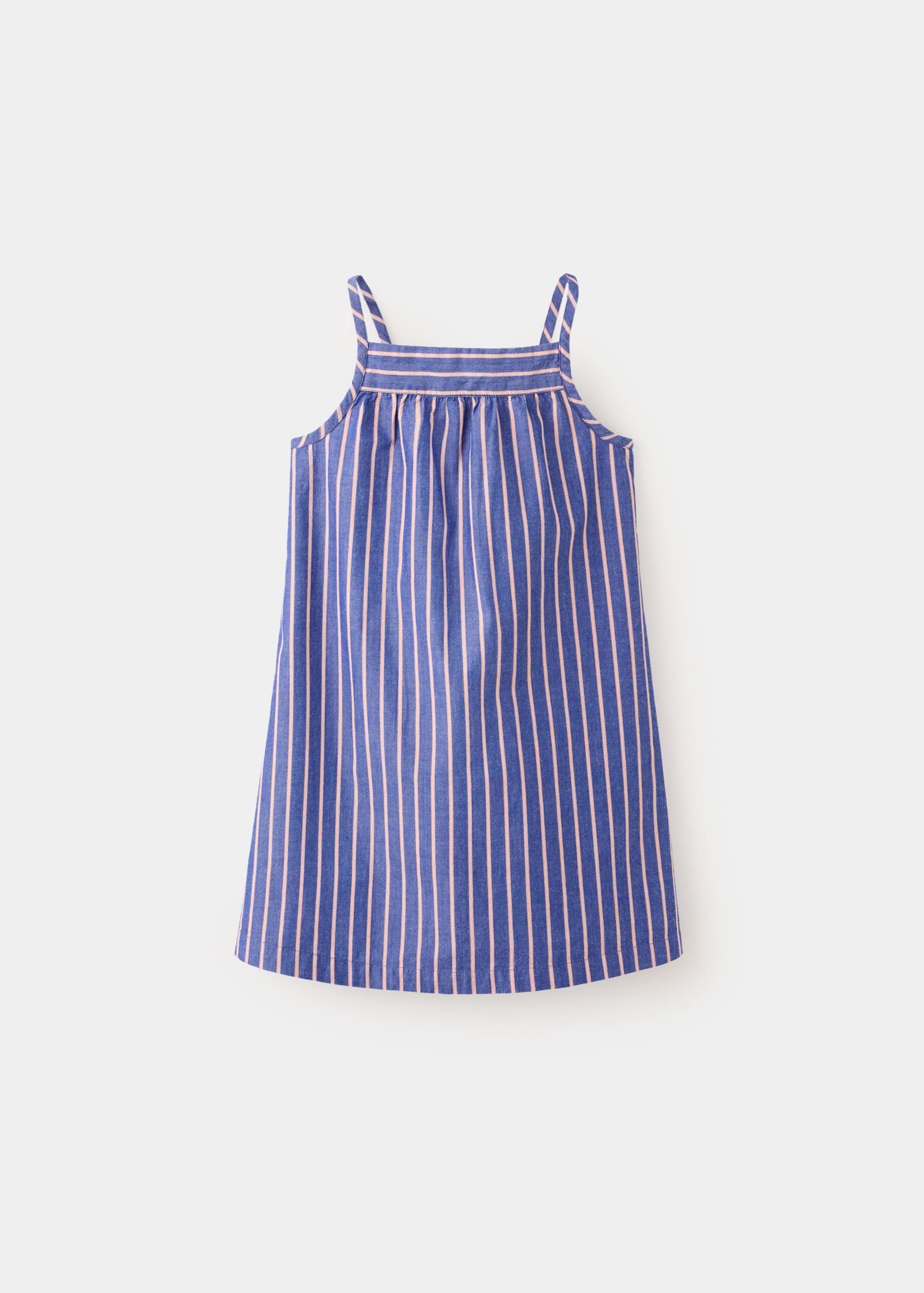Cut-out back striped dress - Article without model