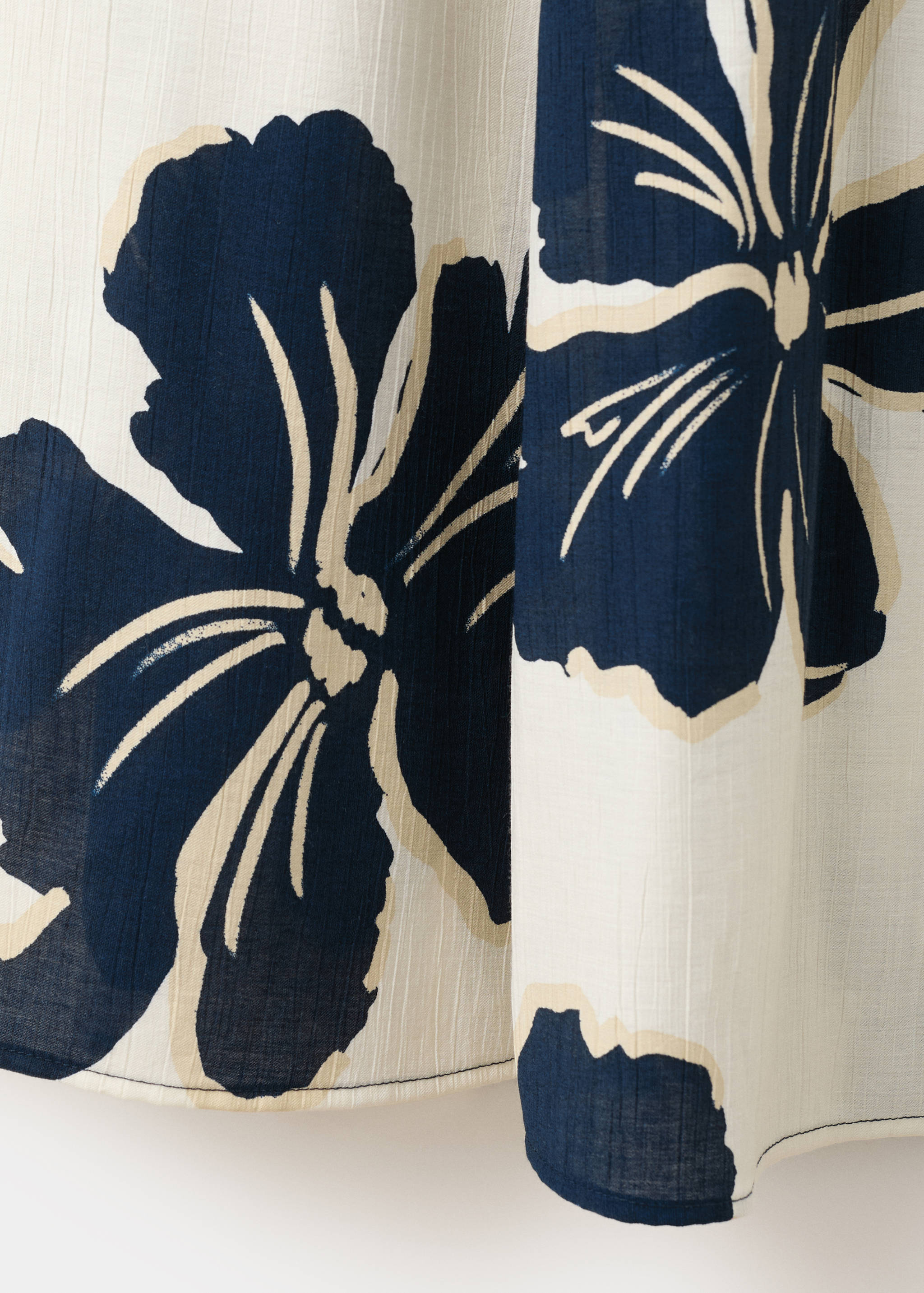 Floral print cut out dress - Details of the article 0