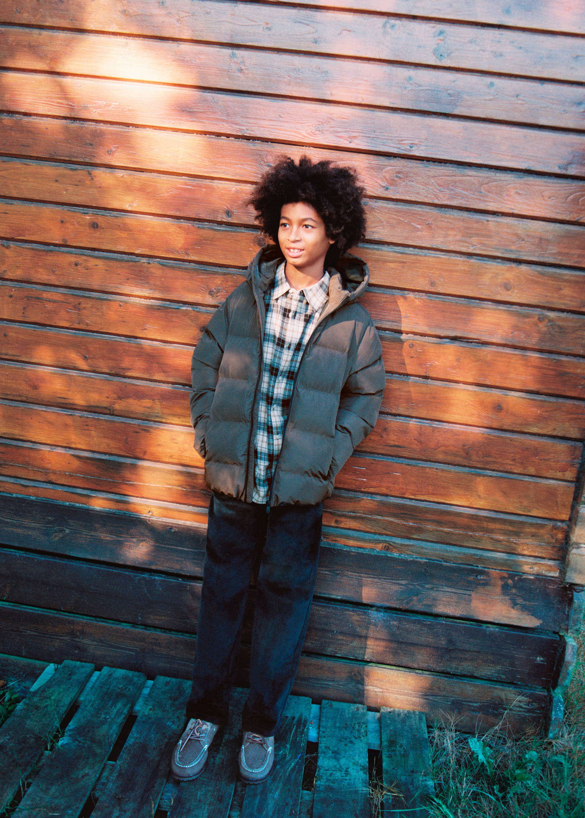 Hood puffer coat - Details of the article 6