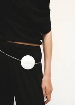 Mid-rise harem pants — Black 4