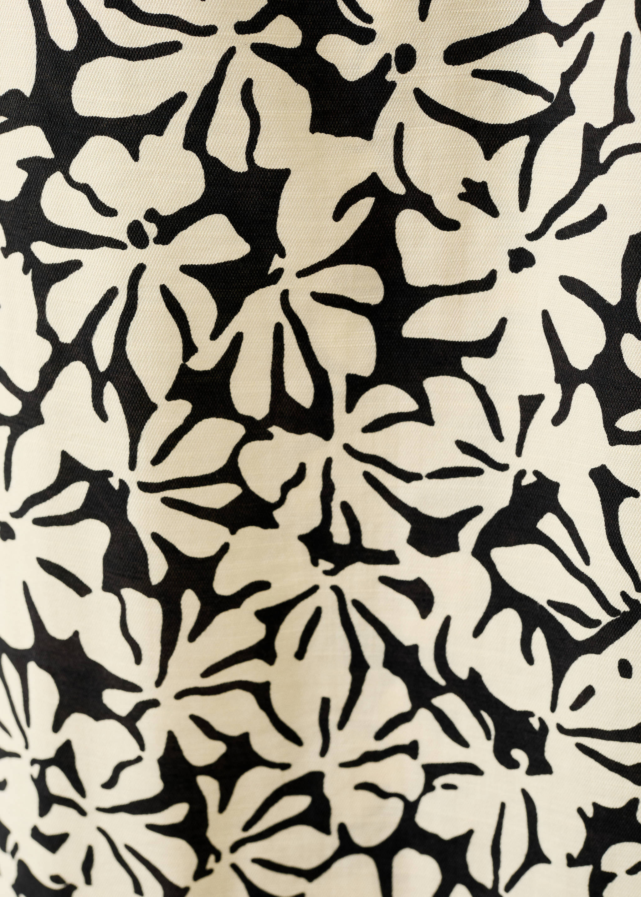 Mono estampado floral cinturón - Detalle del artículo 0