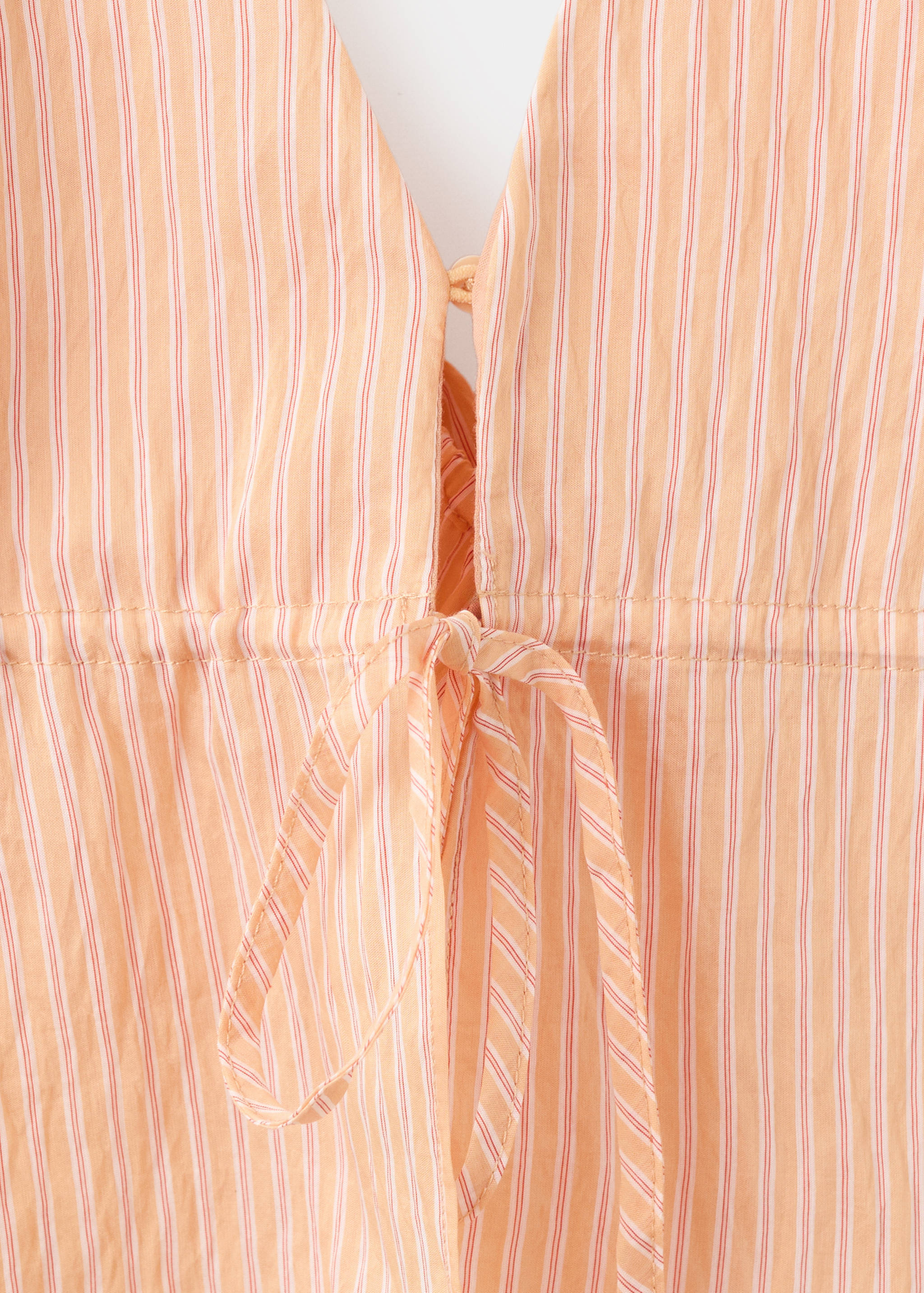 Striped lyocell halter top - Details of the article 8