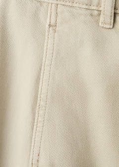 Balloon seam jeans — Khaki 6