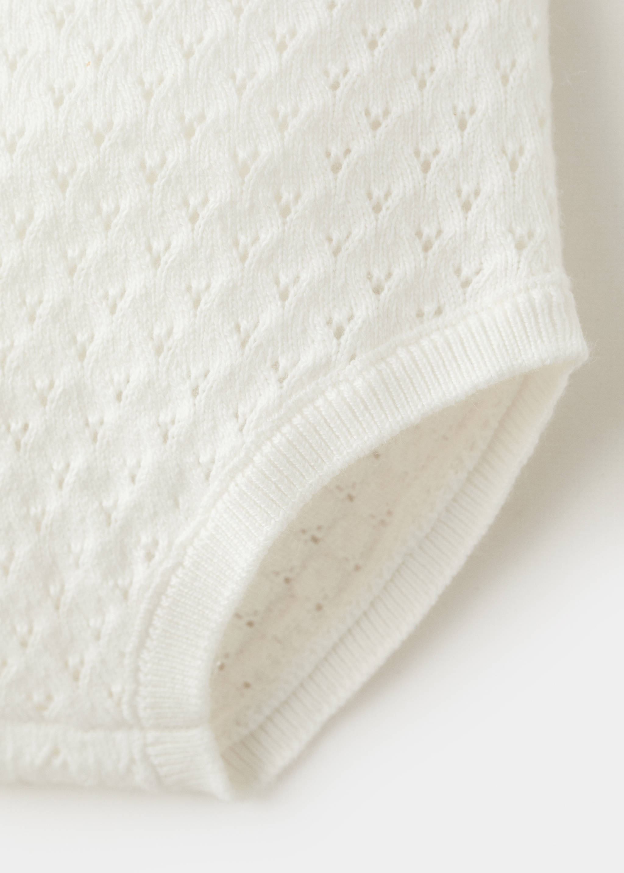 Openwork knit romper - Details of the article 0