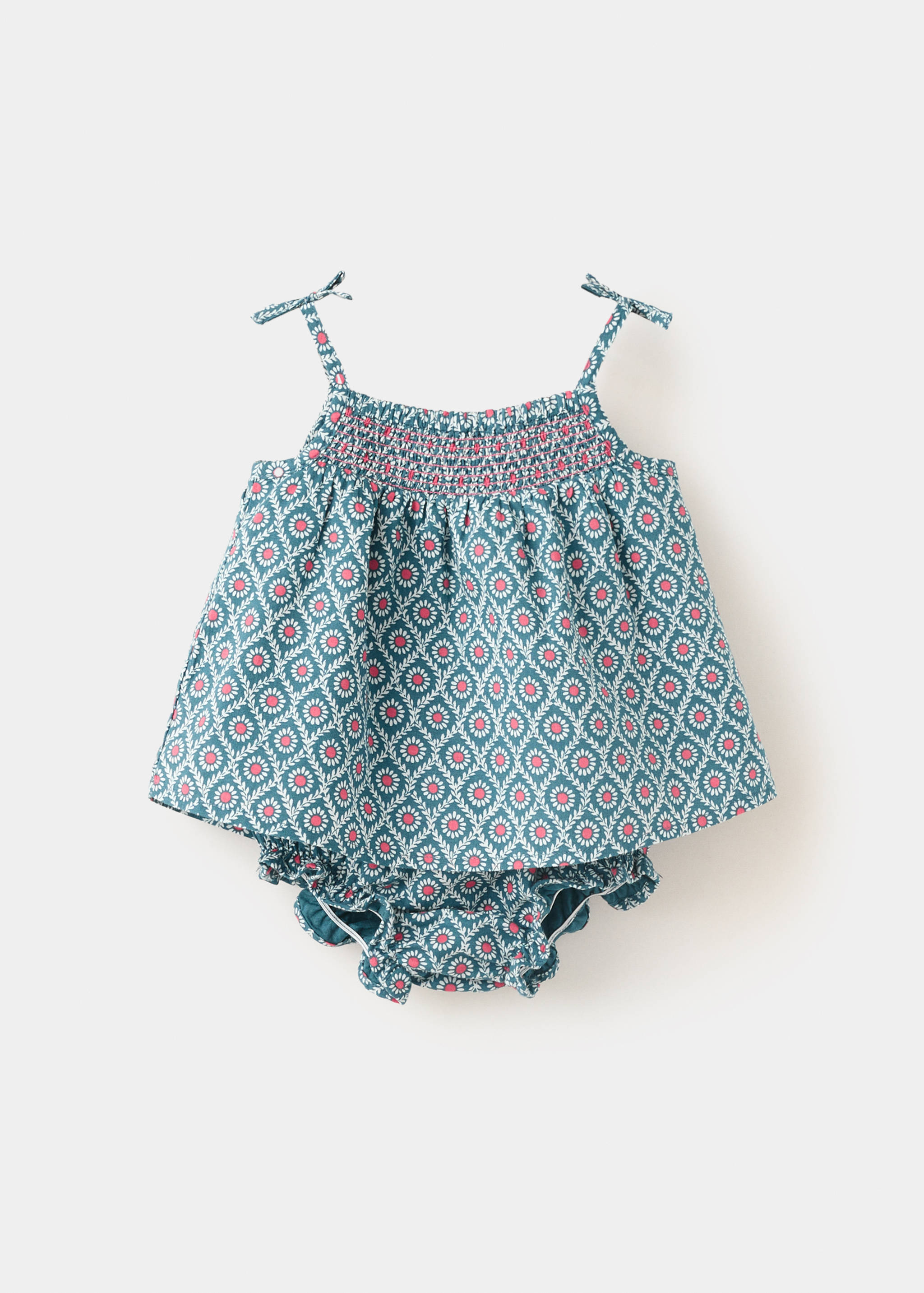 Robe et culotte imprimées - Article sans modèle