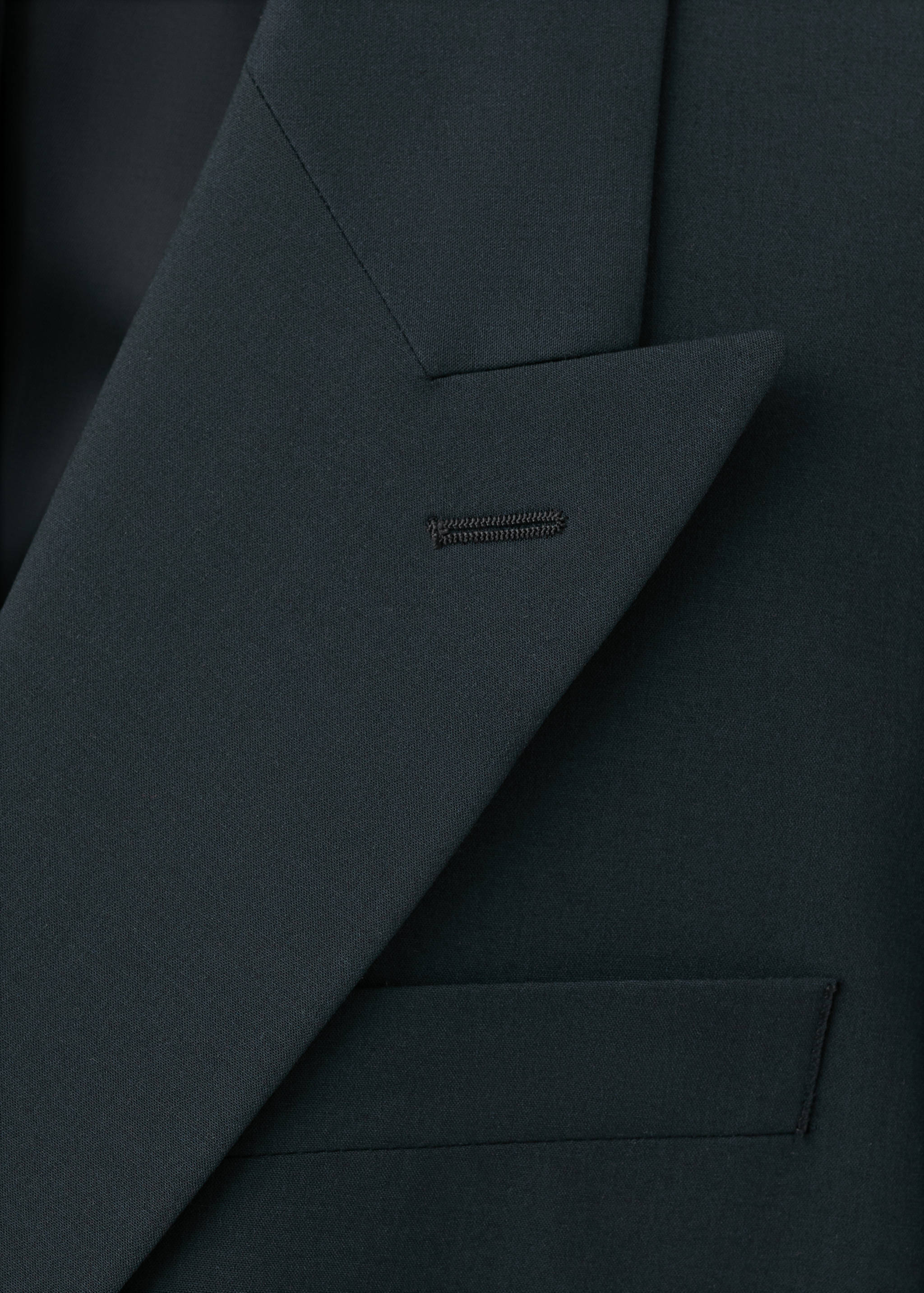 Boston regular-fit double-breasted suit jacket - Details of the article 8