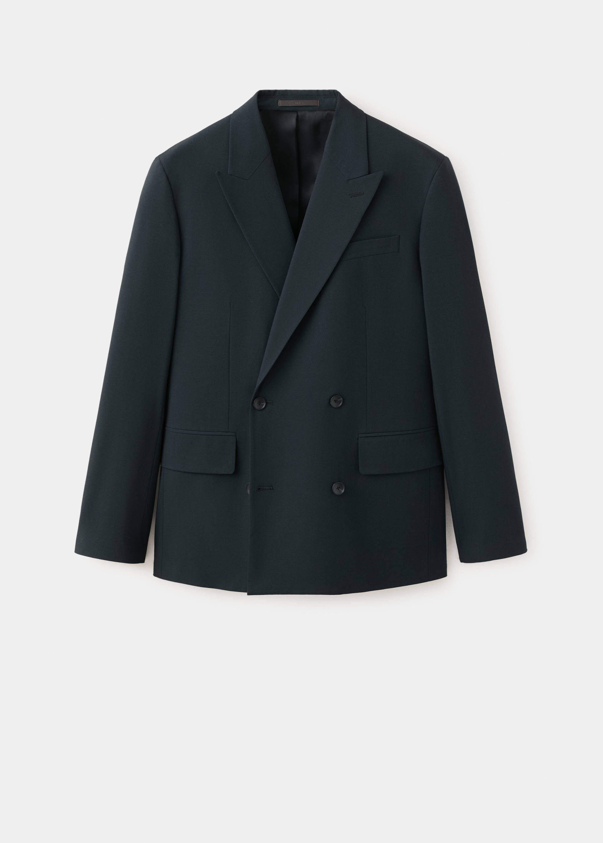 Boston regular-fit double-breasted suit jacket - Article without model