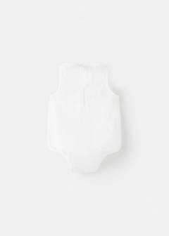 Cotton playsuit with ruffles — Off White 3