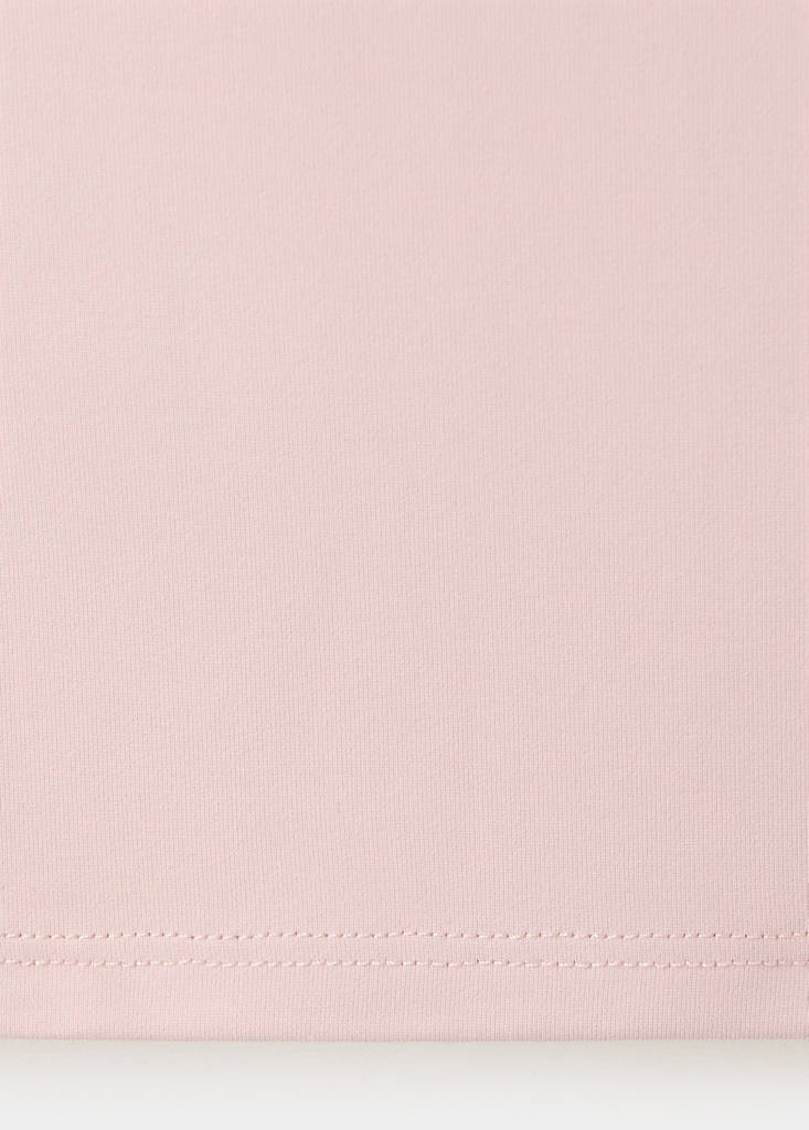 Fitted top with thin straps — Pink