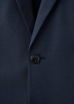 Super slim-fit suit jacket in stretch fabric — Ink Blue 6