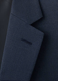 Super slim-fit suit jacket in stretch fabric — Ink Blue 7