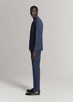 Super slim-fit suit jacket in stretch fabric — Ink Blue 12